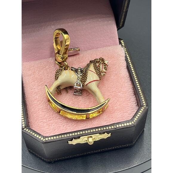 JUICY COUTURE 2006 Limited Edition ROCKING HORSE Pony Teeter Totter Charm - Picture 7 of 10